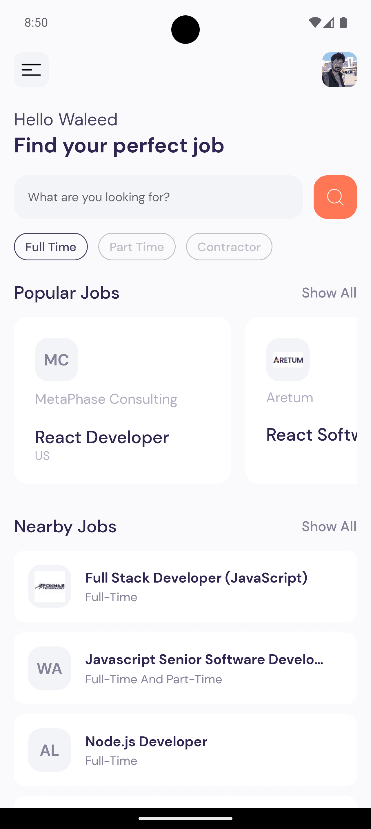 NativeJobs app